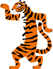 tigre dansant